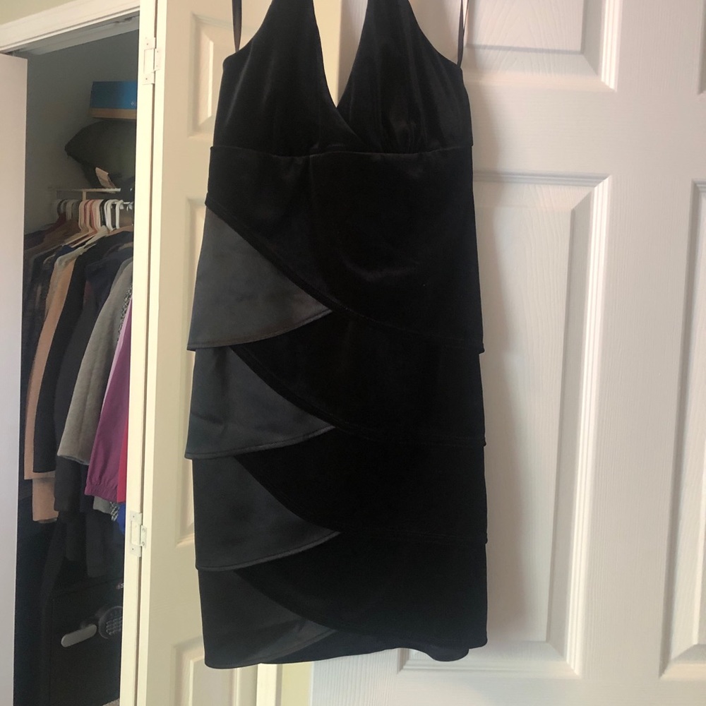 BCX Velvet Halter Dress